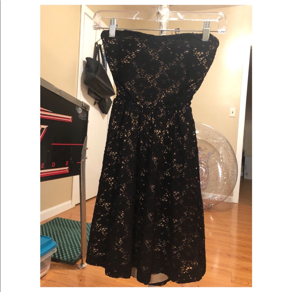 Crochet Pattern Strapless Stretch Dress